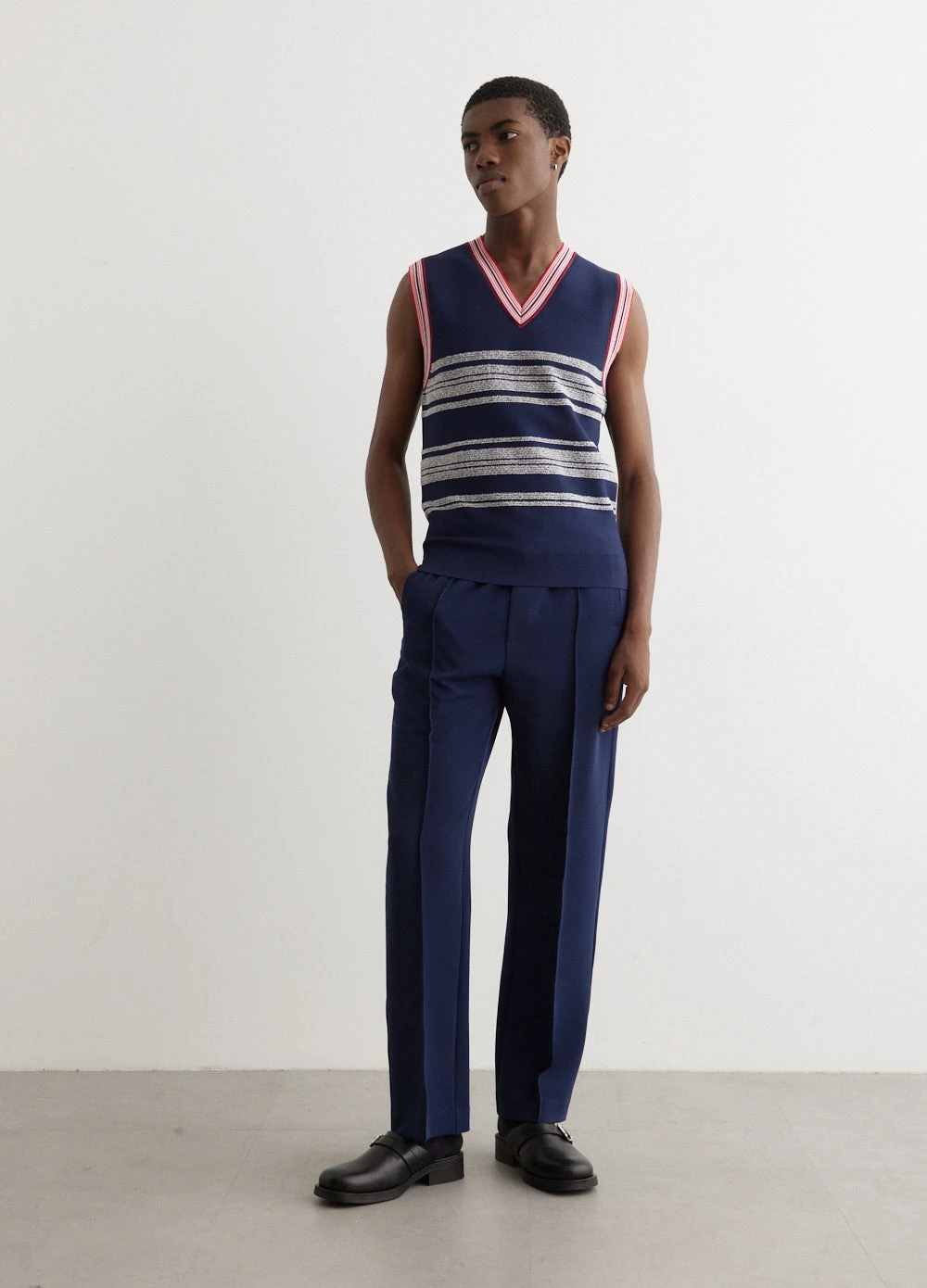 Wales Bonner Shade Vest 2 Wales Bonner Shade Vest - Image 2