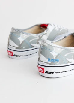 Vans X AAPE Authentic Bolt 'Grey' Sneakers 8 Vans X AAPE Authentic Bolt 'Grey' Sneakers -Men Clothing Store womens incu 127 247e1341 ef62 48f3 b95f 236ad05b7c75