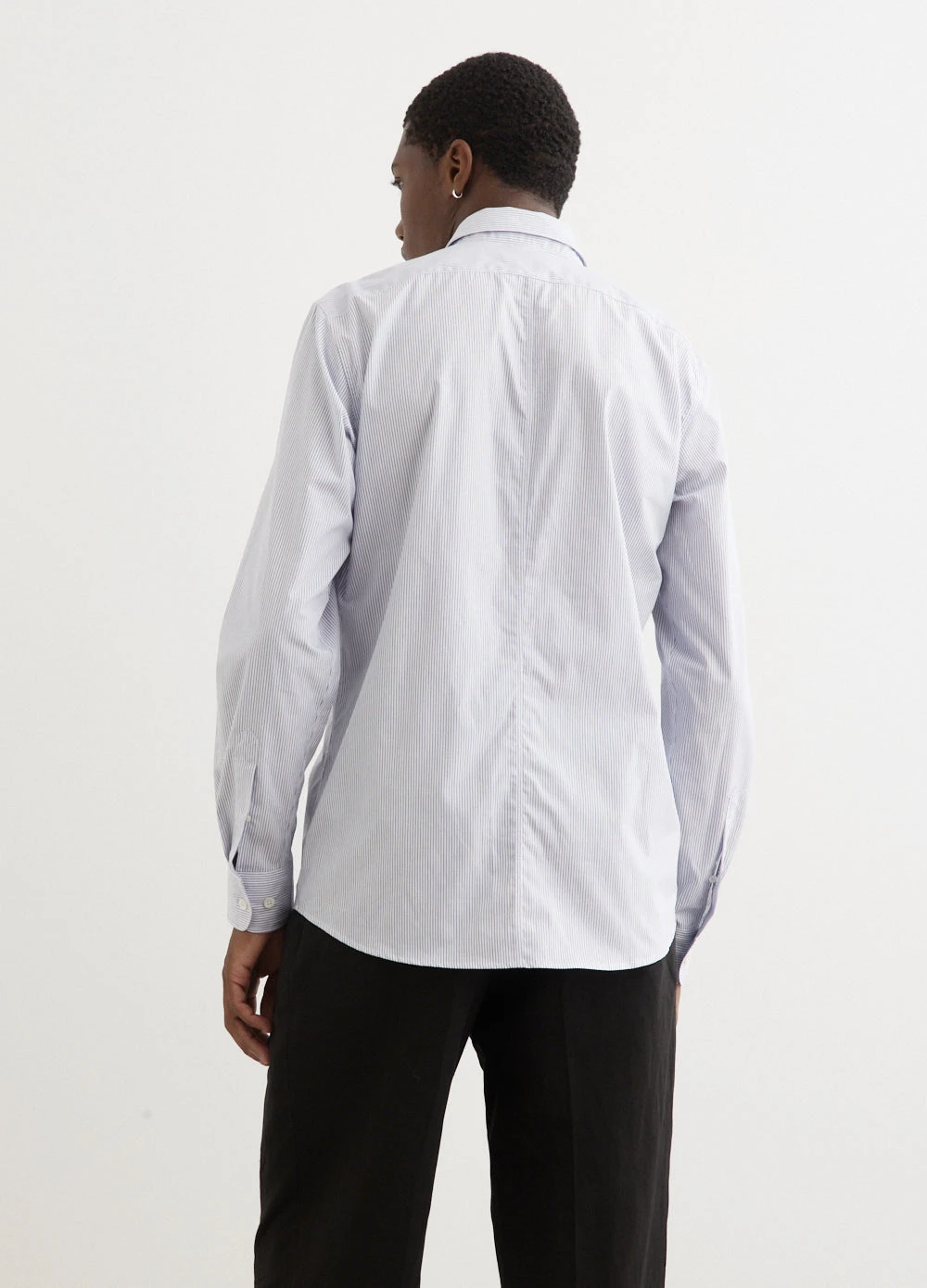 Dries Van Noten Corbino High Twist Poplin Stripe Shirt 5 Dries Van Noten Corbino High Twist Poplin Stripe Shirt - Image 5