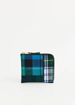 SA3100 Tartan Patchwork Wallet
