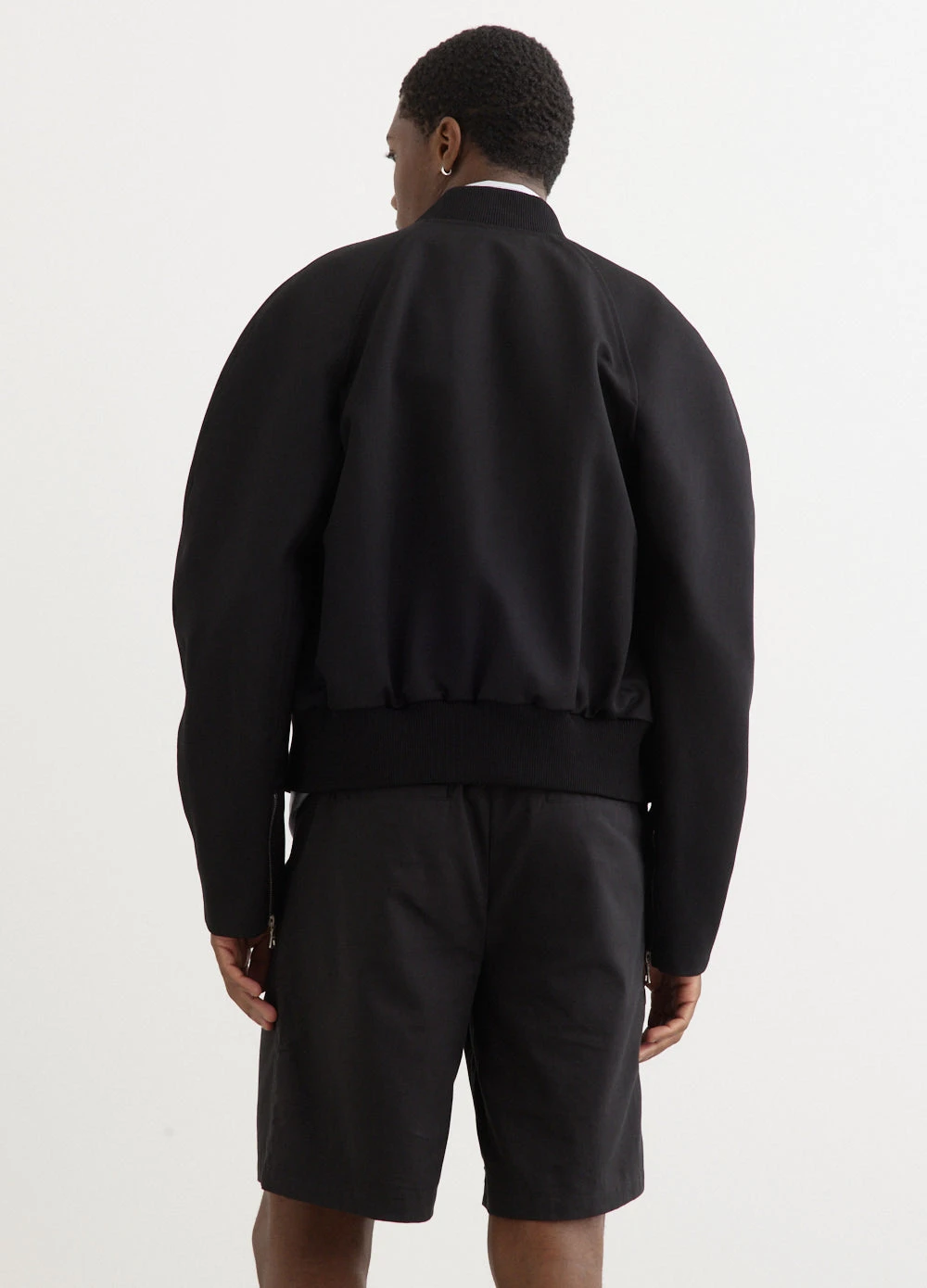 Dries Van Noten Vermont Crisp Wool Bomber Jacket 5 Dries Van Noten Vermont Crisp Wool Bomber Jacket - Image 5