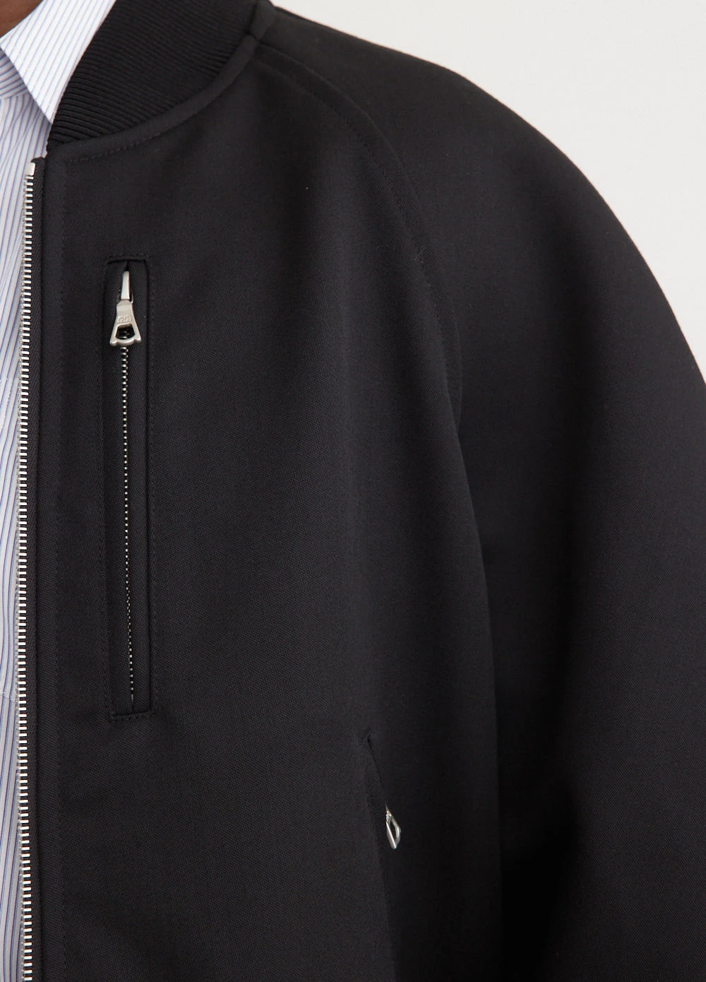 Dries Van Noten Vermont Crisp Wool Bomber Jacket 2 Dries Van Noten Vermont Crisp Wool Bomber Jacket - Image 2