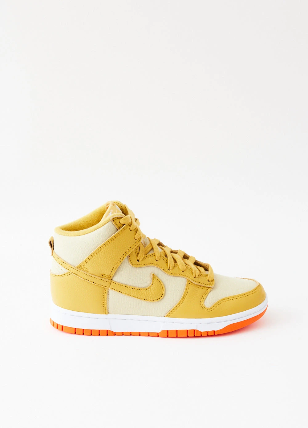 Nike Dunk High Retro PRM 'Gold Canvas' Sneakers 1 Nike Dunk High Retro PRM 'Gold Canvas' Sneakers