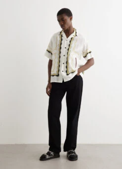 Panel Print Short Sleeve Shirt -Men Clothing Store womens incu 468 12124d57 68b8 4f91 8c03 b668c533a117