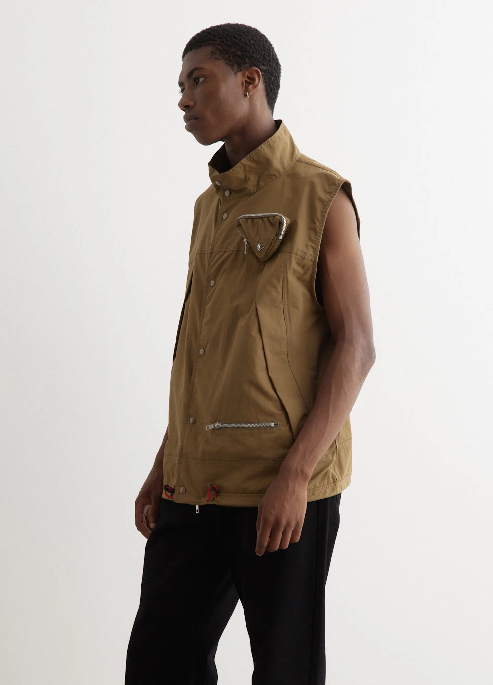 Nylon Taffeta Vest 4 Nylon Taffeta Vest - Image 4