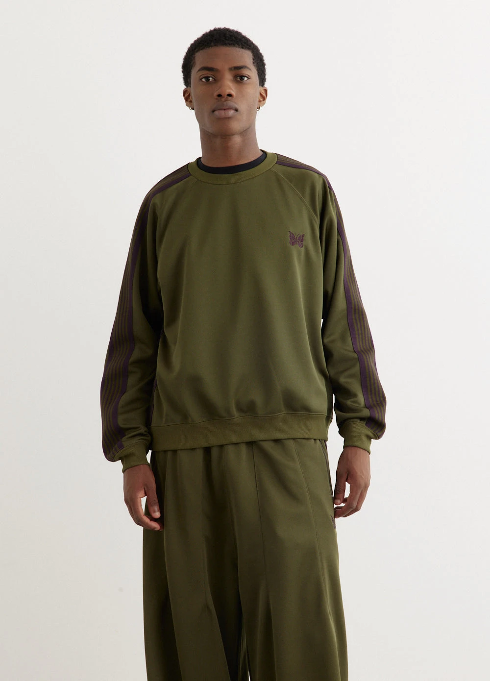 Poly Smooth Track Crewneck 1 Poly Smooth Track Crewneck